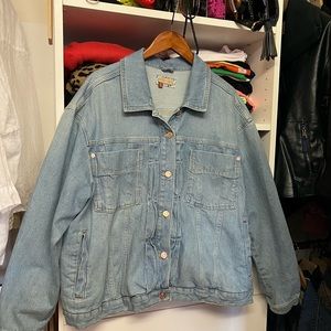 Anthropologie Pilcro Jean jacket.